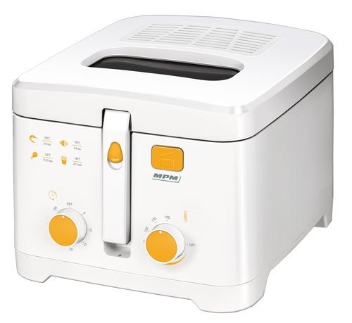MPM MFR-08 friteza Jedan Samostalno 1800 W Belo