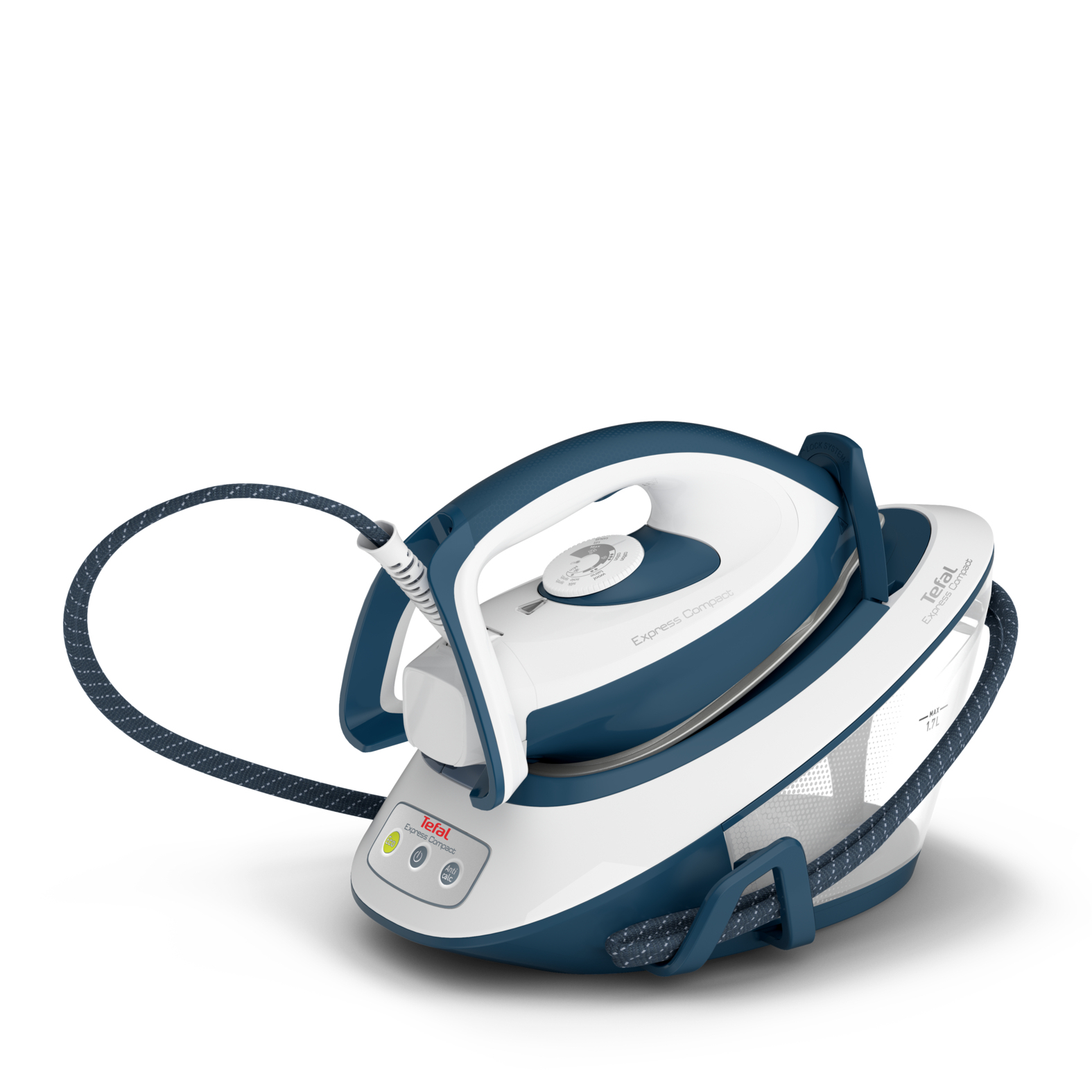 Tefal Express Compact SV7110 parna stanica za peglu 2600 W 1,7 L Plavo, Belo