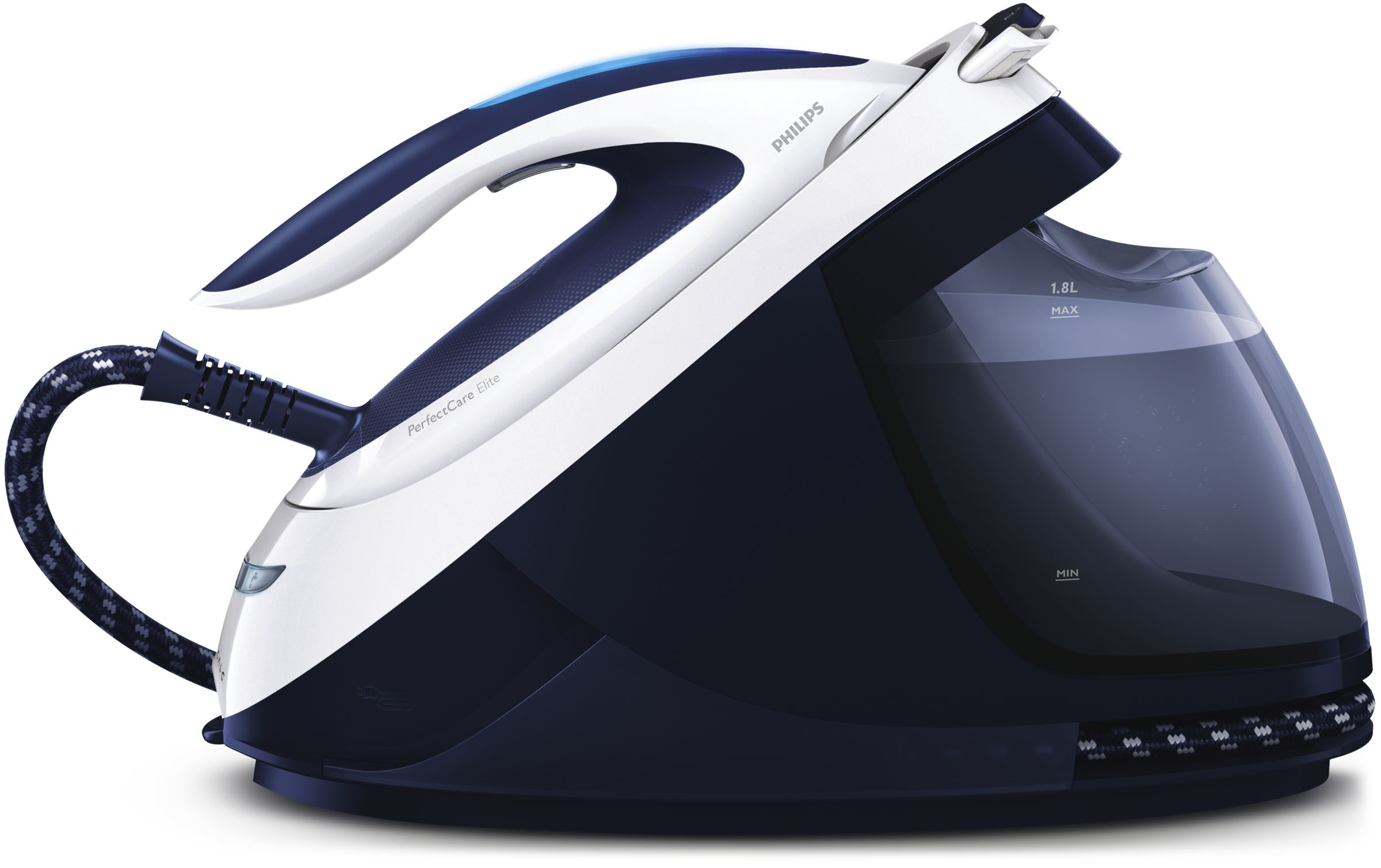 Philips PerfectCare Elite GC9614/21 parna stanica za peglu 2400 W 1,8 L Grejna ploča T-ionicGlide Plavo, Belo