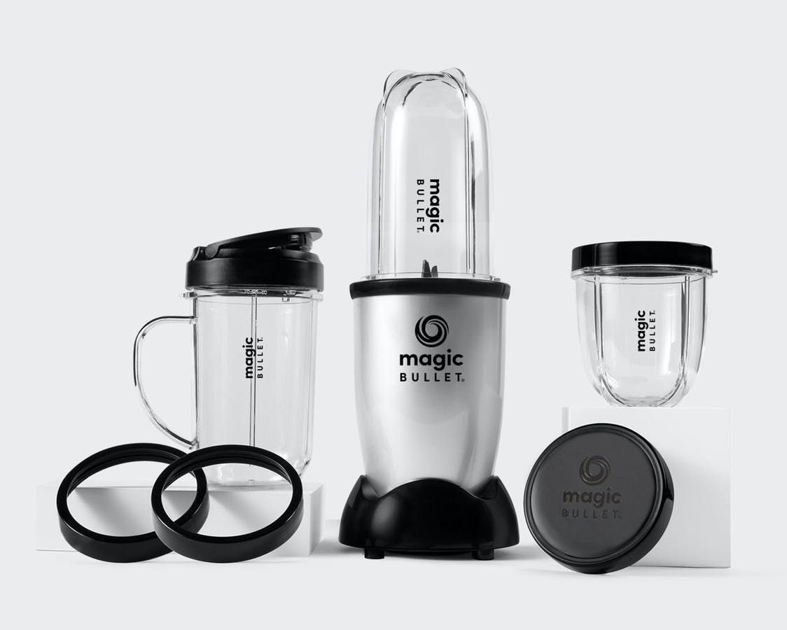 NutriBullet Magic Bullet Stoni blender 250 W Srebrno