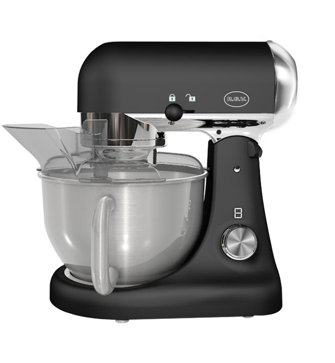 RGV Pasta Vintage PL5B Mikser sa posudom 1000 W Crno, Nerđajuči čelik