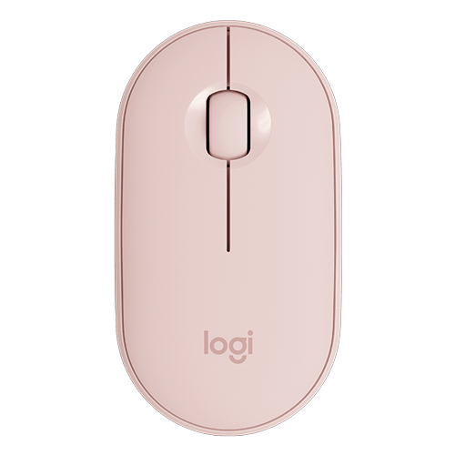 Logitech Pebble M350 Roze Bežični miš