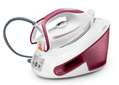 Calor SV8012C0 parna stanica za peglu 2800 W 1,8 L Grejna ploča Durilium Bordo, Belo