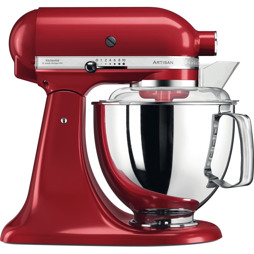 KitchenAid 5KSM175PSBER mikser Mikser sa posudom 300 W Crveno, Nerđajuči čelik