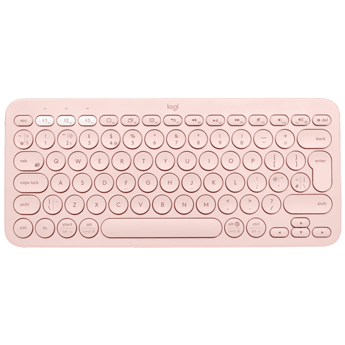 Logitech K380 Multi device US Bežična tastatura Roze
