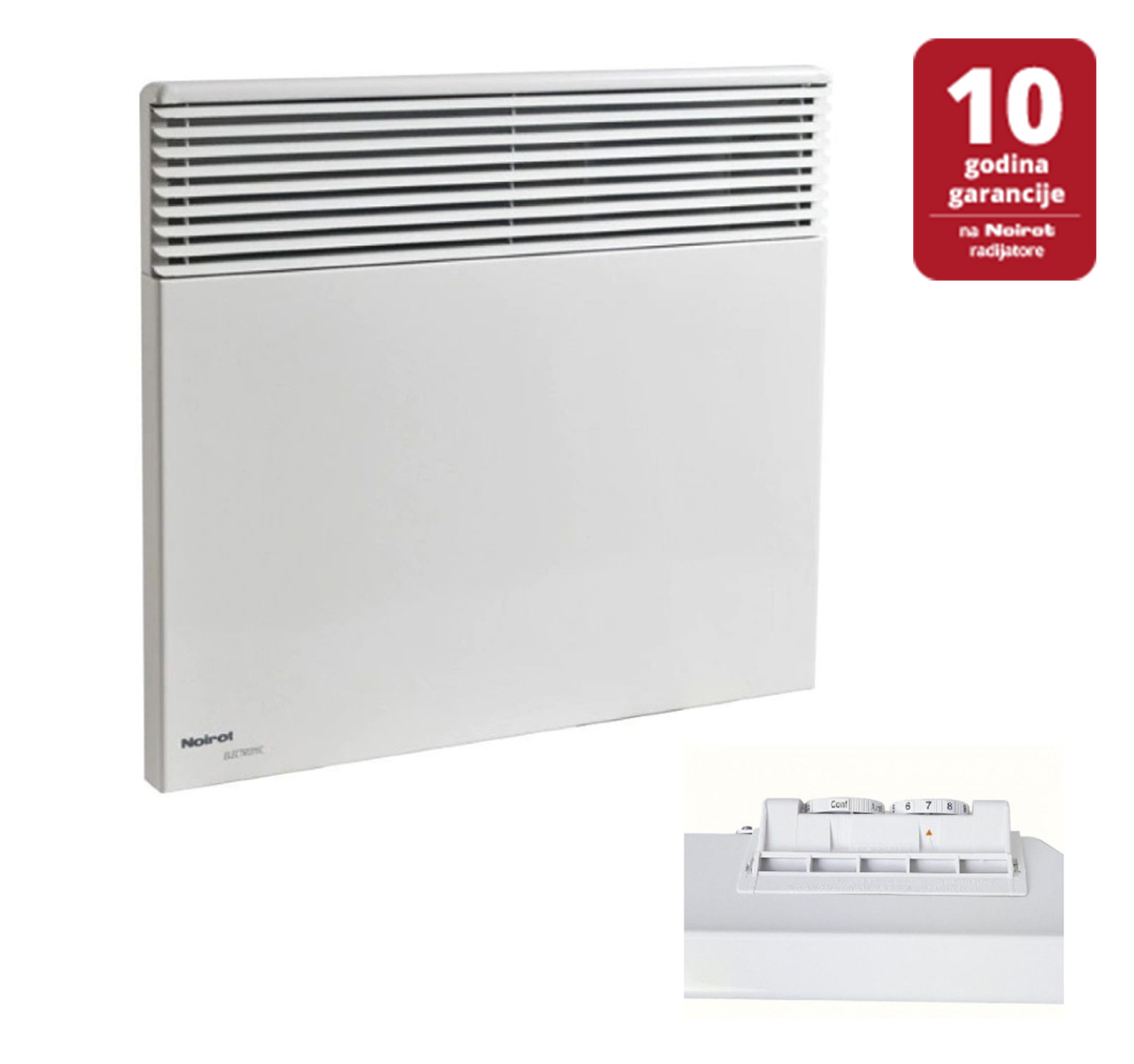 NOIROT Panelni radijator Spot 1000 W Analogni