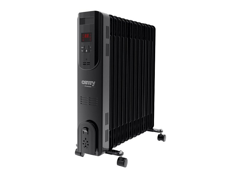 CAMRY CR7814 Uljani radijator, 2500W, 13 rebara Crni