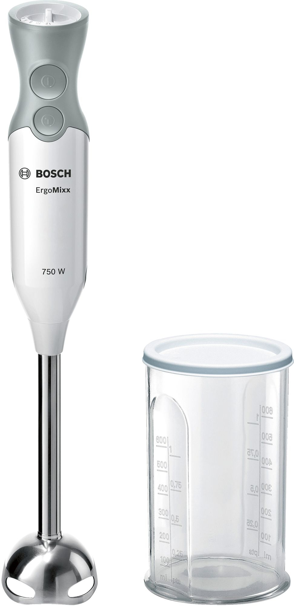 Bosch MSM67110WG blender Štapni mikser 750 W Belo