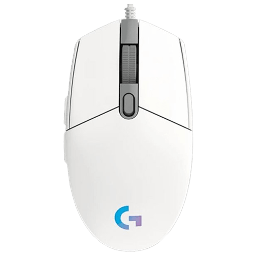 Logitech G203 LIGHTSYNC gaming miš (Beli)