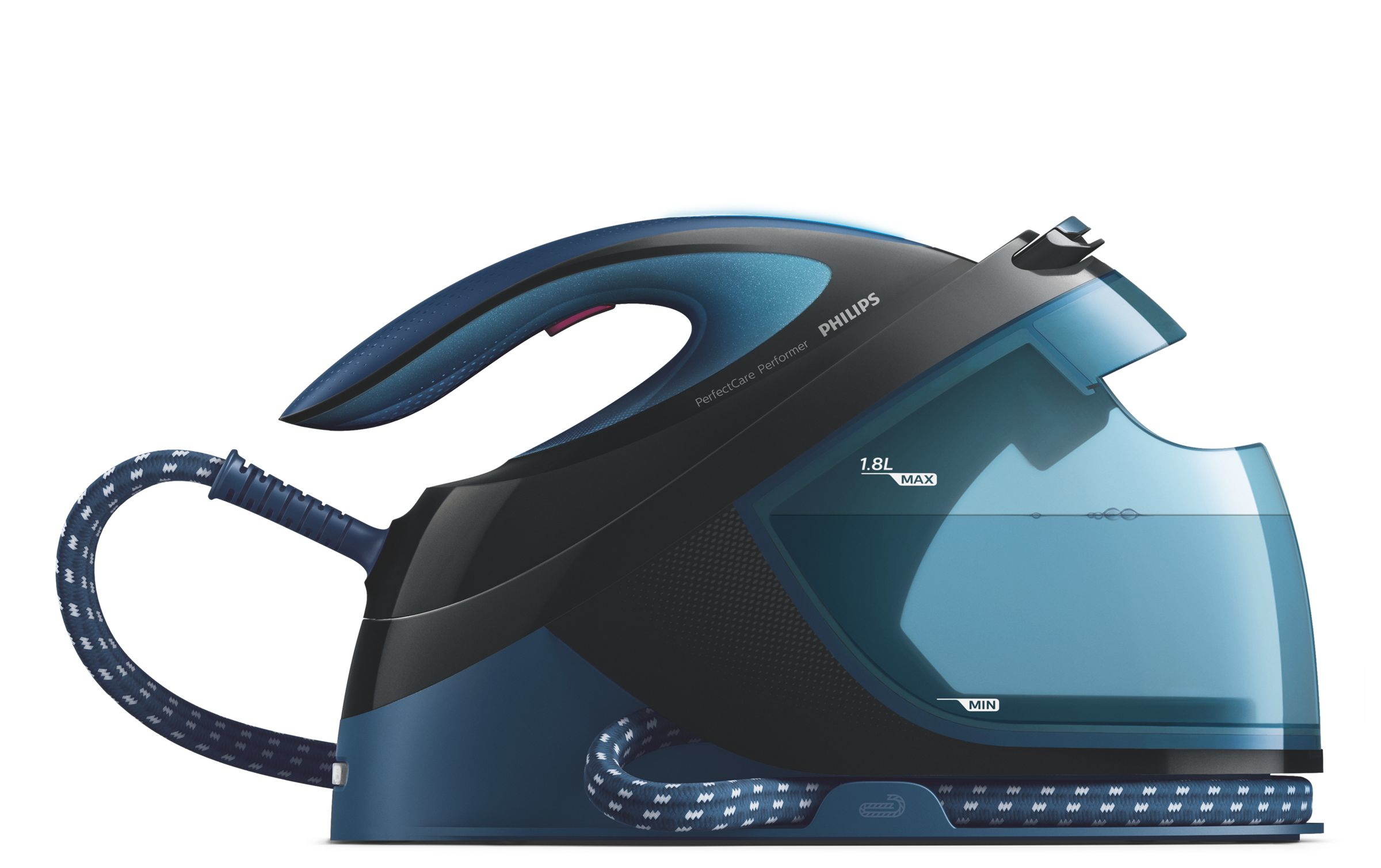 Philips RI8735/84 pegla Pegla na paru Grejna ploča SteamGlide Plus 2000 W Crno, Tamnoplava