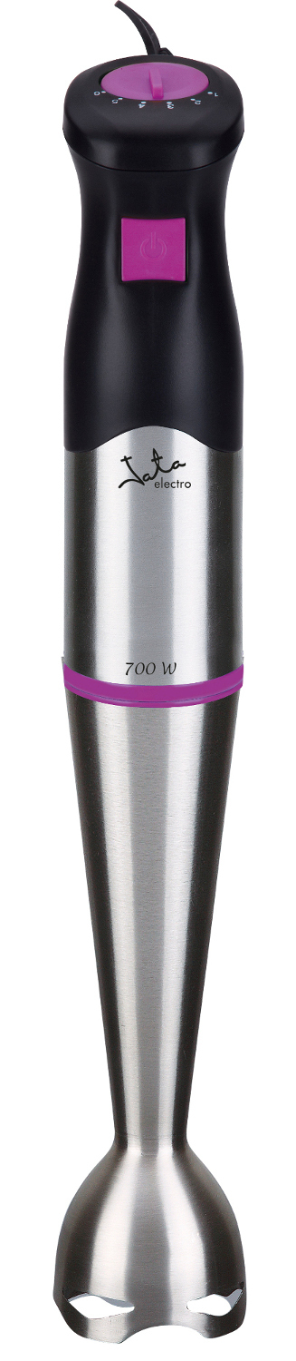 JATA BT165 blender Štapni mikser 700 W Crno, Ljubičasto, Nerđajuči čelik