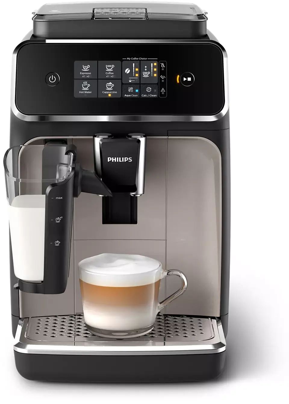 PHILIPS EP2235/40 Aparat za espresso, 1500 W,  Kapacitet vodenog rezervoara 1.8L, Crni