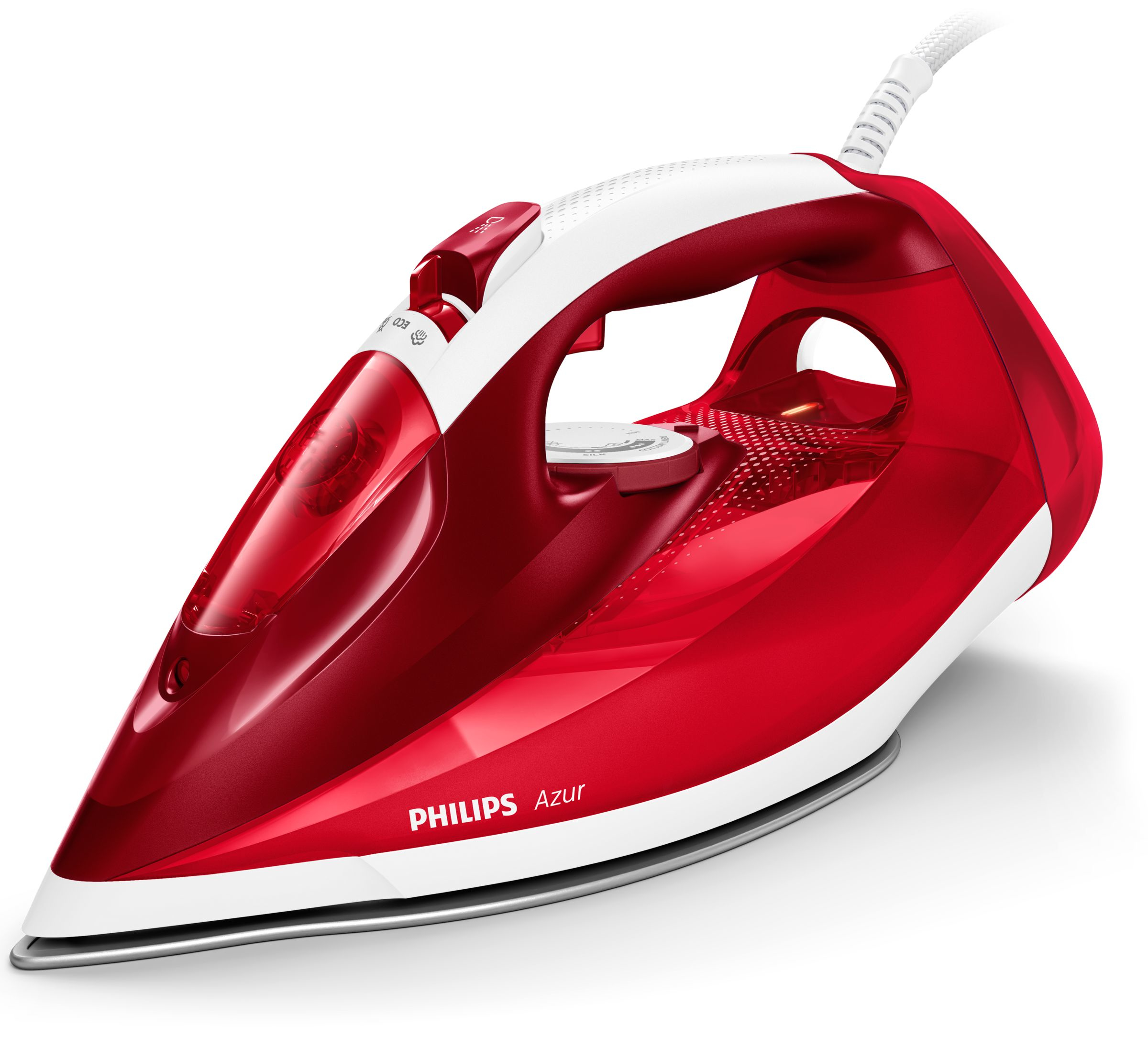 Philips Azur GC4554/40 pegla Pegla na paru Grejna ploča SteamGlide Plus 2500 W