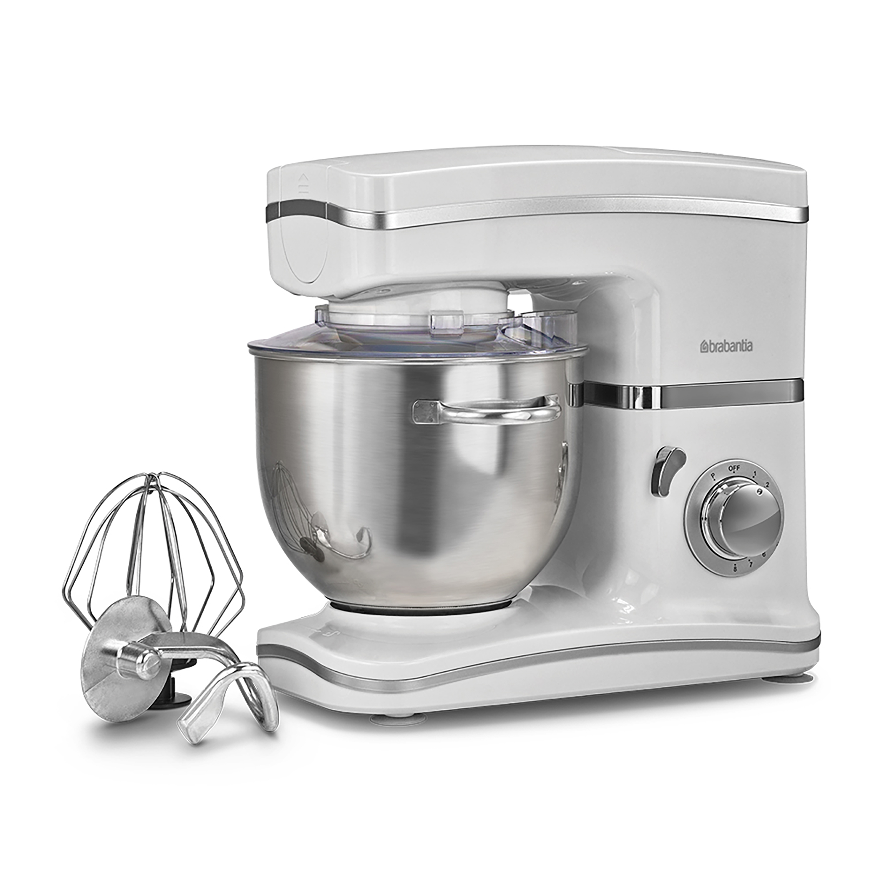 Brabantia BBEK1092 mikser Mikser sa posudom 1000 W Sivo, Belo
