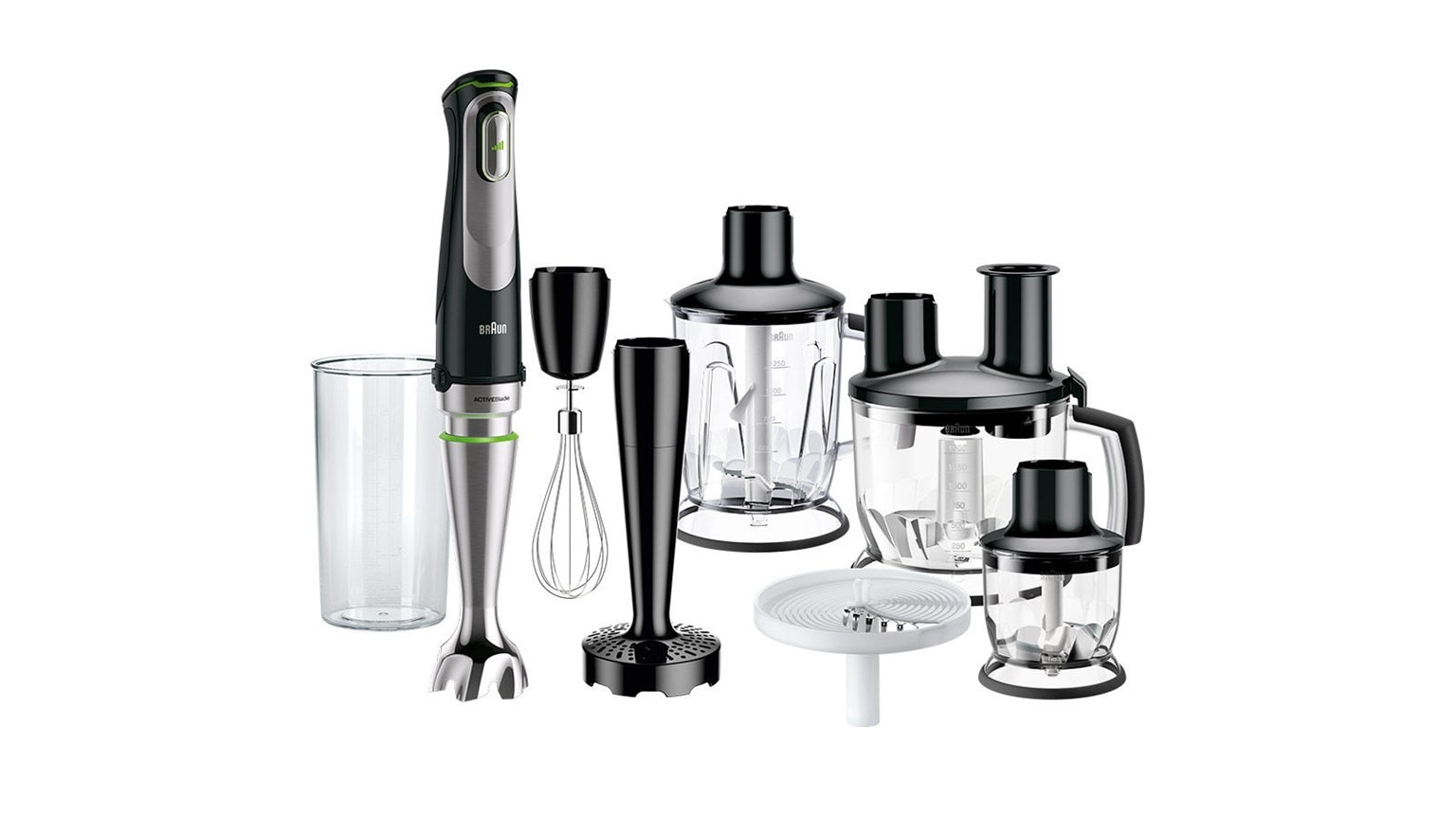 Braun MQ 9097X 1,5 L Štapni mikser 1000 W Crno, Nerđajuči čelik