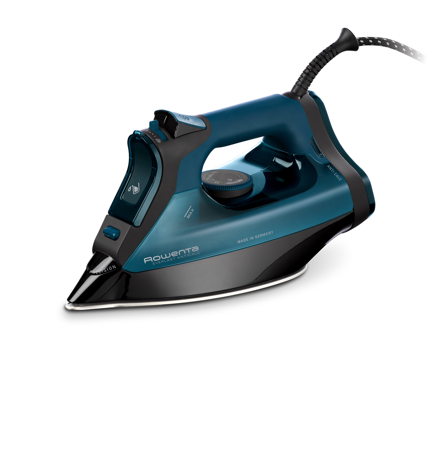 Rowenta DW7120 Everlast Anticalc Suvo i peglanje na paru Grejna ploča Microsteam 400 2800 W Crno, Plavo