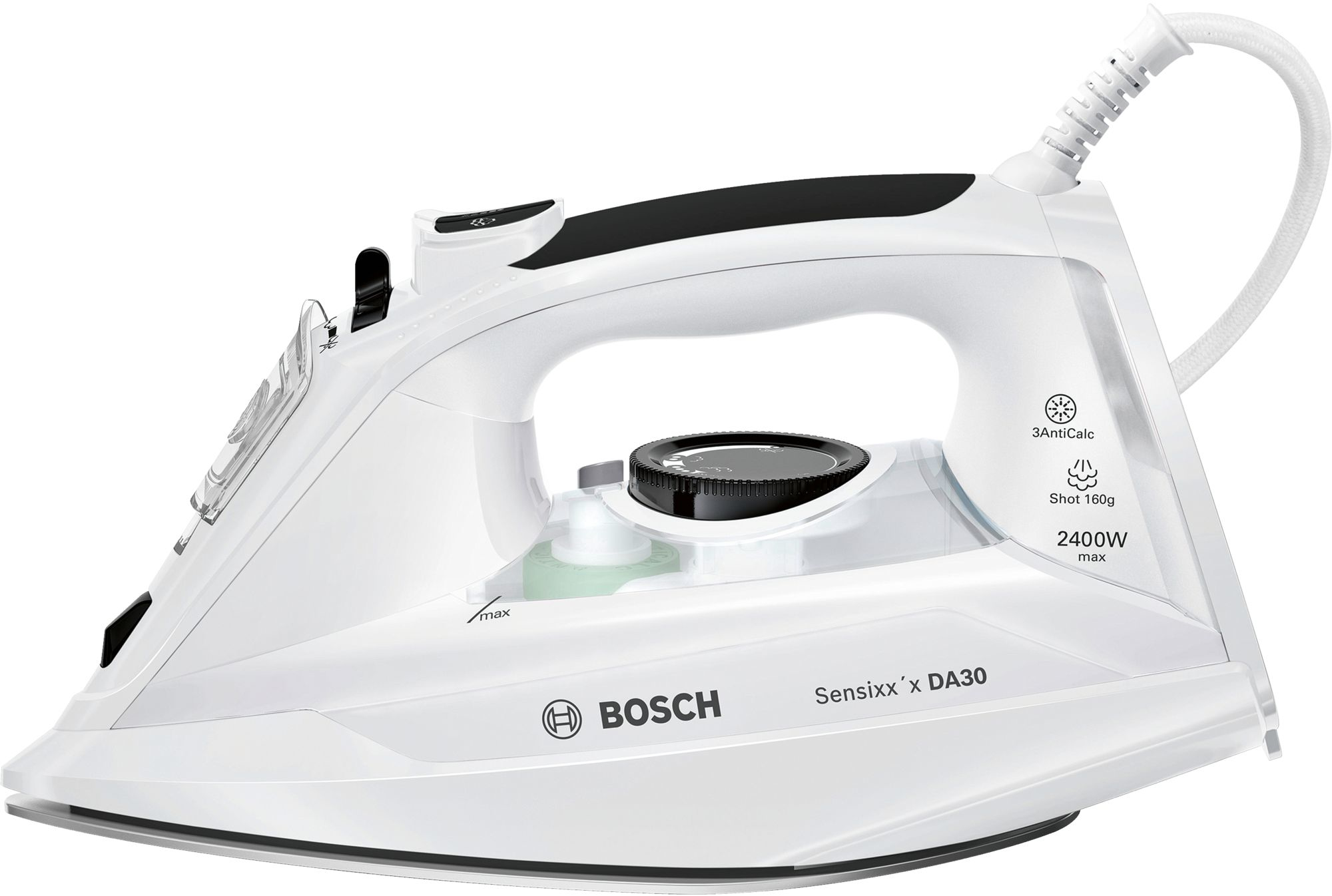 Bosch TDA3024050 pegla Pegla na paru Grejna ploča Ceranium Glissée 2400 W