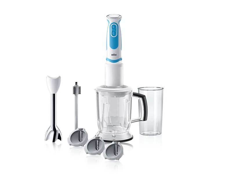 Braun MultiQuick 5 MQ 5060 WH Fit Štapni mikser 750 W Plavo, Belo