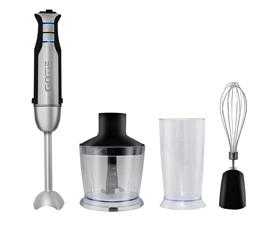 GOTIE GHB-1000 blender Štapni mikser 1000 W Crno, Nerđajuči čelik