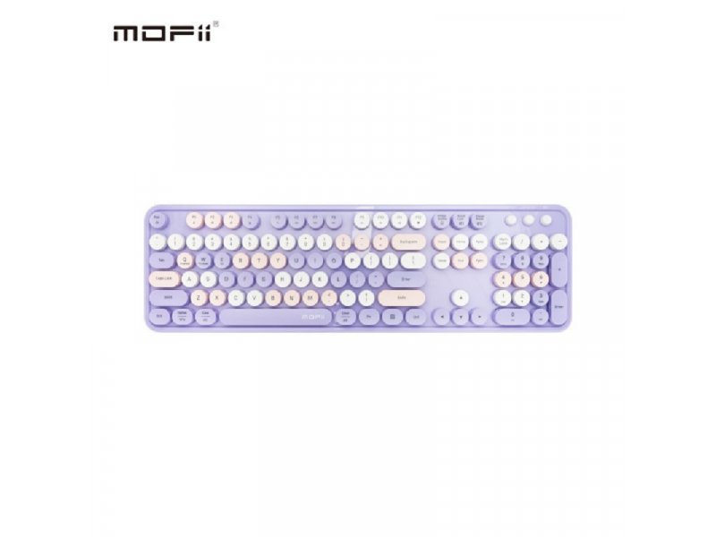 MOFII WL Sweet dm retro set tastatura i miš u LjUBIČASTOJ boji