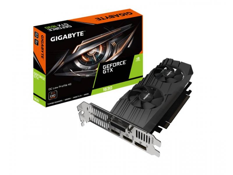 GIGABYTE NVidia GeForce GTX 1630 4GB 64bit GV-N1630OC-4GL