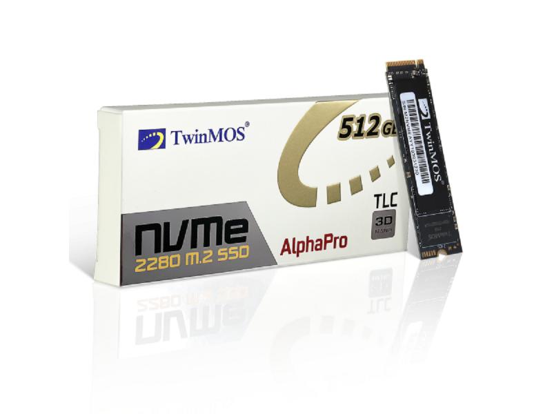 TwinMOS SSD M.2 NVMe 512GB, 3500MBs/3080MBs NVMeFGBM2280
