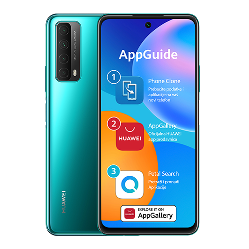 Huawei P Smart (2021) 128GB Crush green (Zelena)