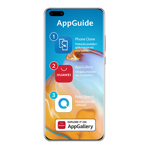 Huawei P40 Pro 256GB Ice white (Bela)