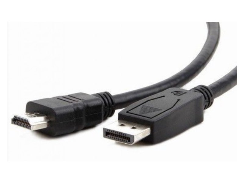 GEMBIRD DisplayPort na HDMI kabl, 1m, crni (CC-DP-HDMI-1M)