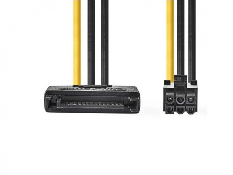 GEMBIRD CCGP74200VA015 Interni adapter za napajanje SATA - 6-pinski za PCI express video kartice 15cm