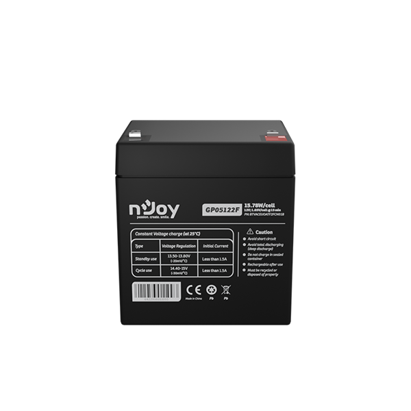 NJOY Baterija za UPS GP05122F 12V 5Ah (BTVACEUOATF2FCN01B)