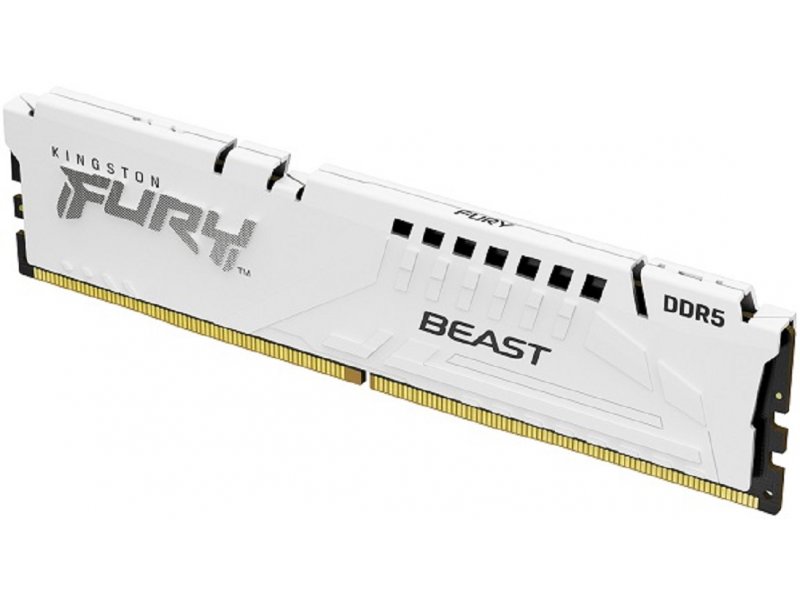 KINGSTON DIMM DDR5 32GB 6.000MHz FURY Beast White XMP KF560C40BW-32