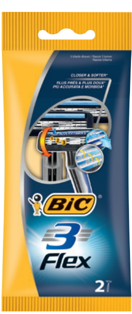 BIC Flex 3 brijač za muškarce Raznobojno