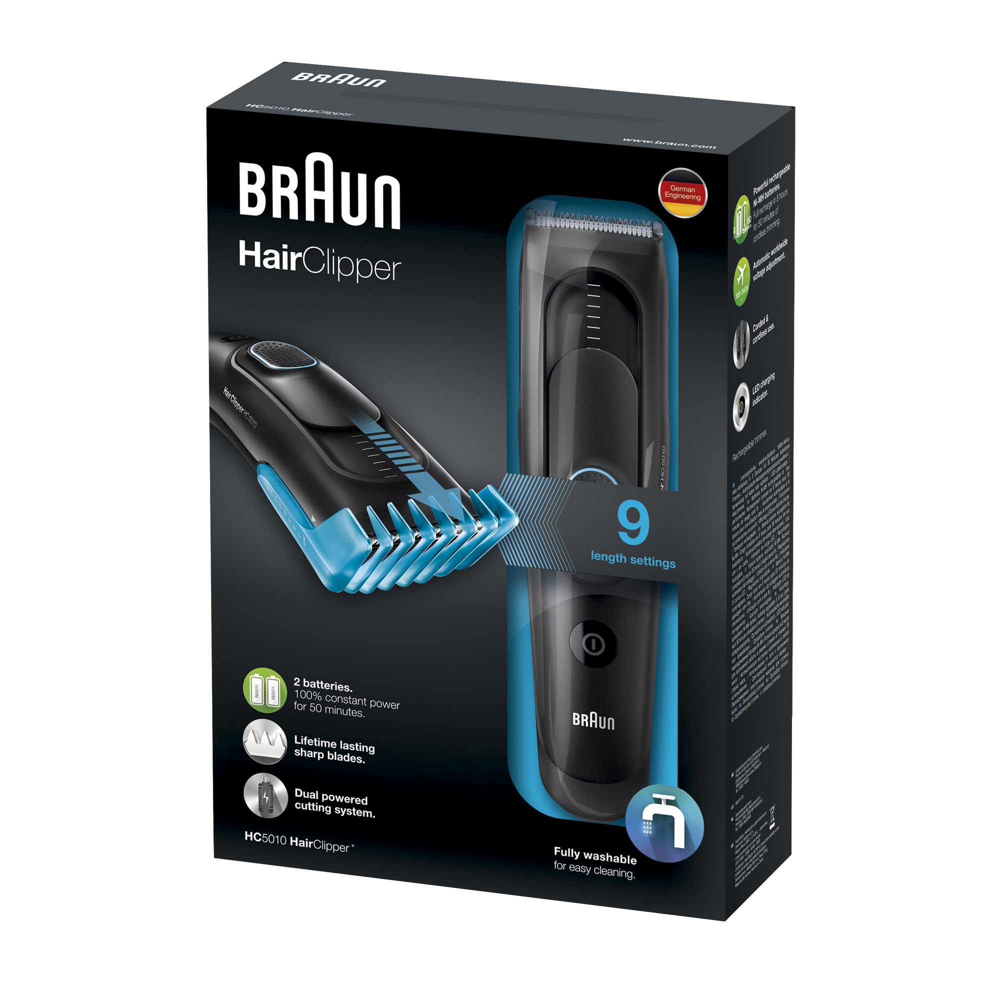 Braun Trimeri/mašinice za kosu HC5010