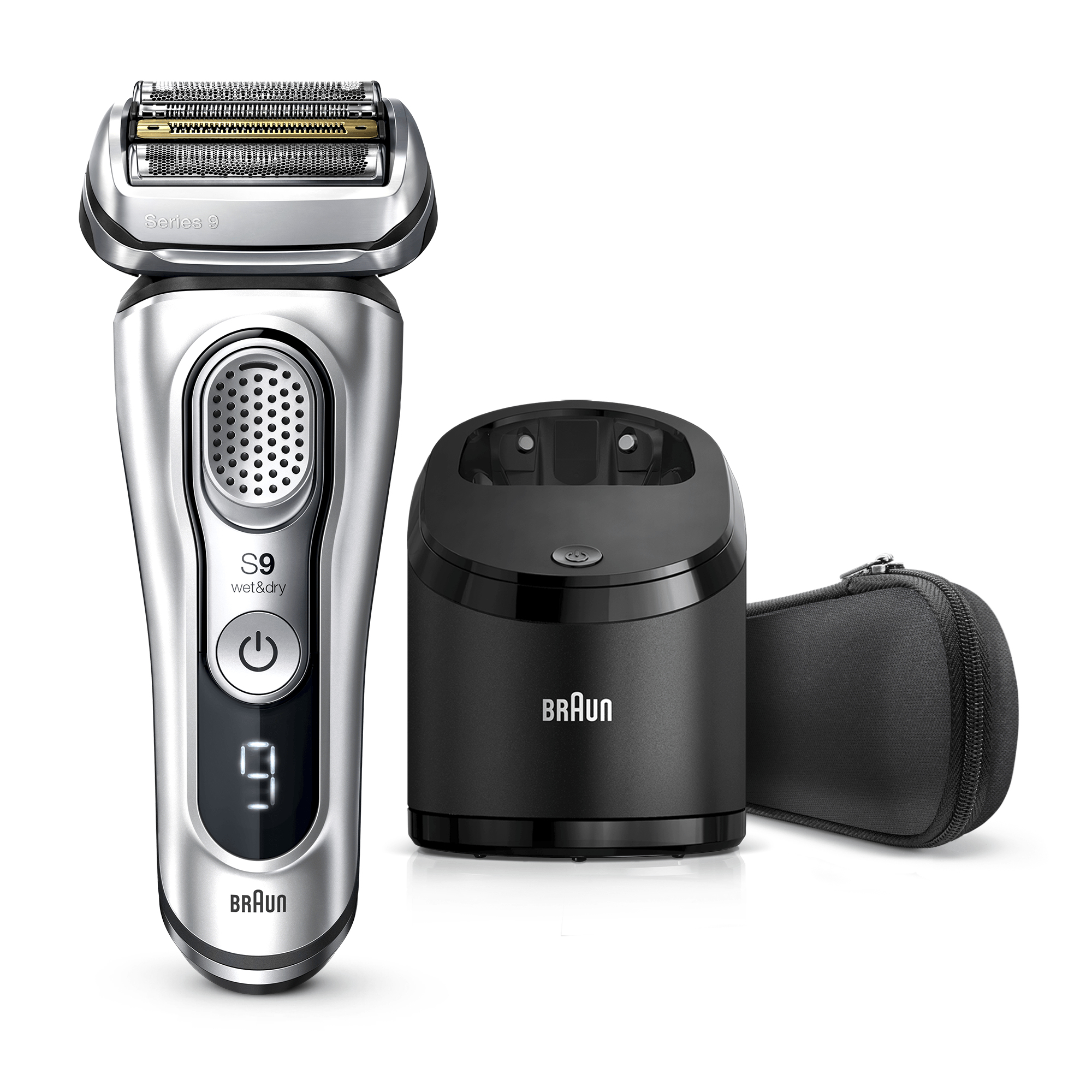 Braun Series 9 81666401 muški brijač Brijač sa folijom Trimer Srebrno