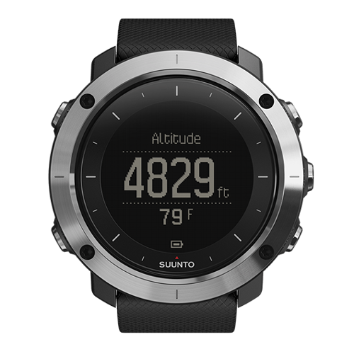 Suunto Traverse Black SS021843000 Sportski sat Crna