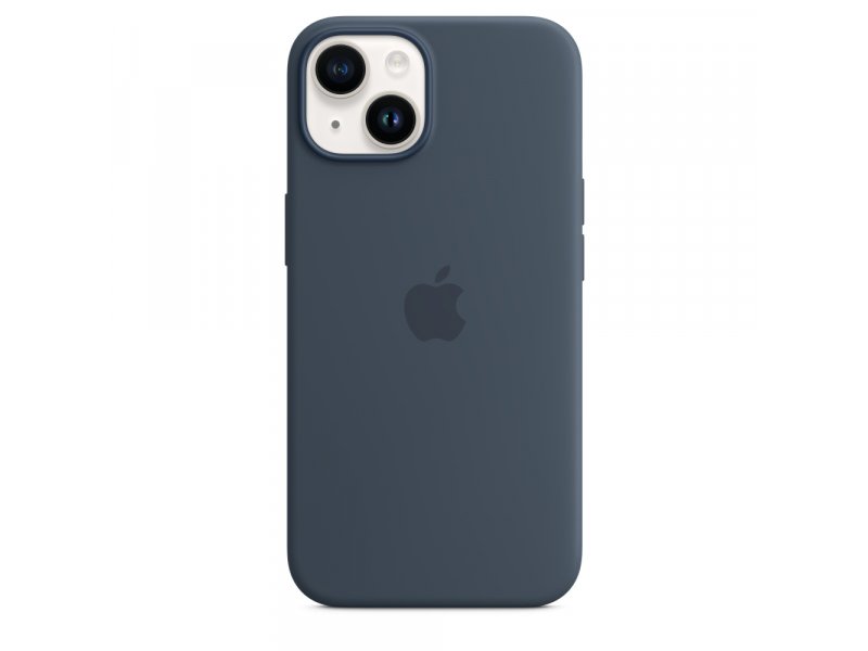 APPLE IPhone 14 Silicone Case with MagSafe Storm Blue (mprv3zm/a)