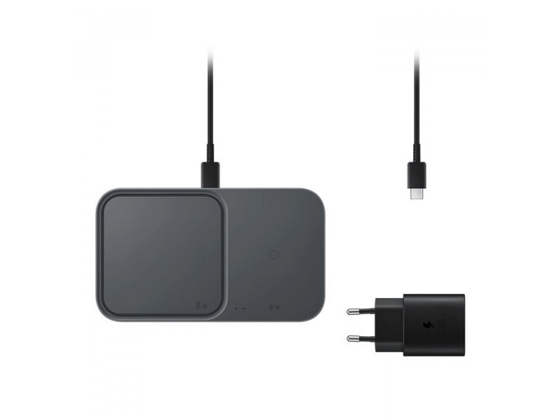 SAMSUNG Bežični Punjač Duo P5400 Crni+Kućni Punjač