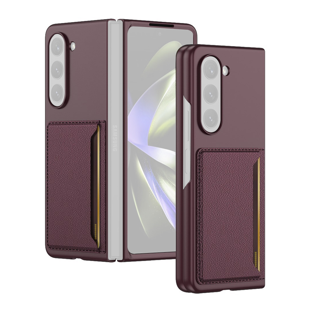 Futrola ELEGANT CARD za Samsung F946B Galaxy Z Fold 5 5G ljubičasta