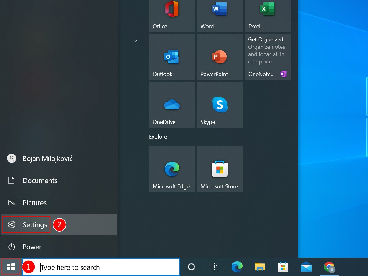 Kako podesiti brzinu miša na računaru kroz Windows 10 Settings meni - slika 1