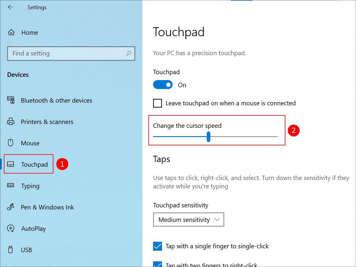 Kako podesiti brzinu miša na računaru kroz Windows 10 Settings meni - slika 4