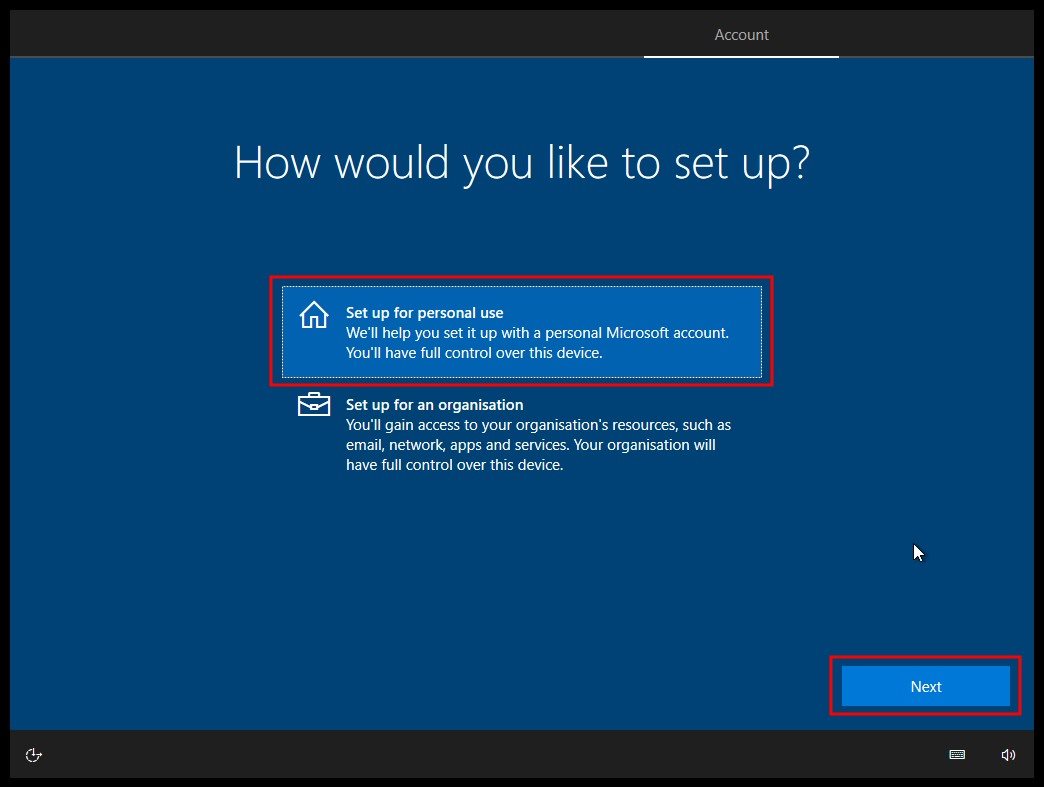 Odabir između lične i korporativne upotrebe Windows 10 operativnog sistema