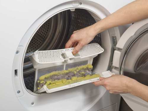 Kako da održavate mašinu za sušenje veša - napunjen filter sušare