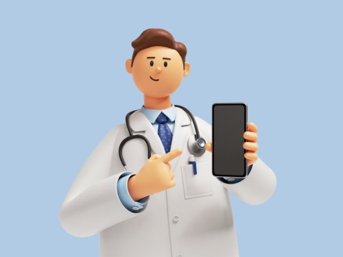 Uticaj mobilnih telefona na zdravlje - doktor sa telefonom u ruci