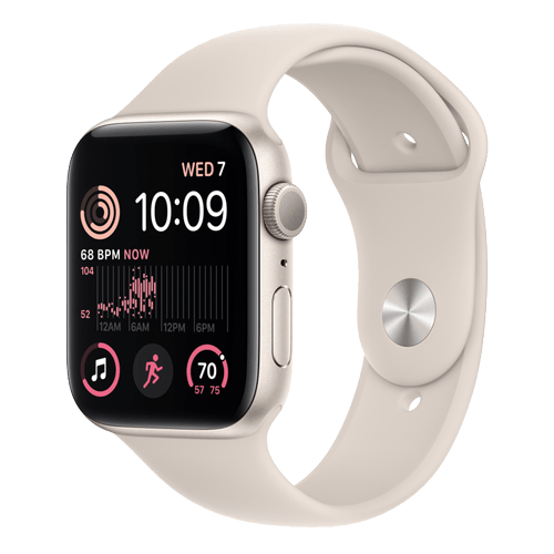 APPLE Watch SE2 GPS Starlight Aluminium, Starlight Sport Band 40mm Pametni sat