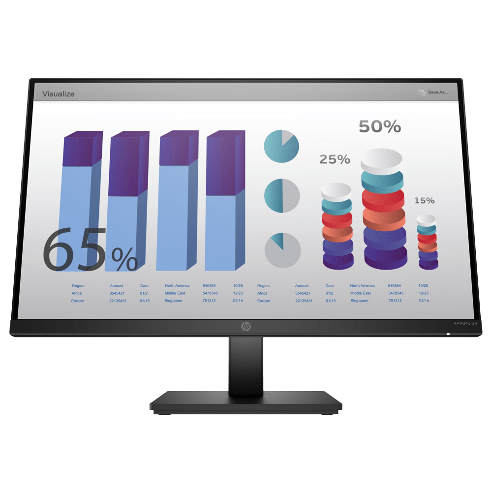 HP P24q G4 QHD 23.8" - 8MB10AA Monitor