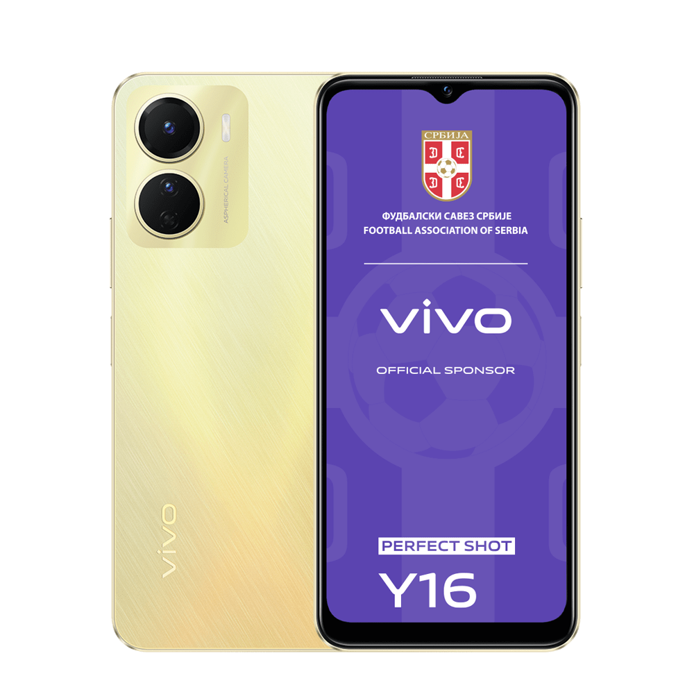 Vivo Y16 4/128Gb Drizzling Gold