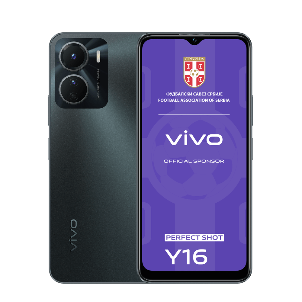 Vivo Y16 4/128Gb Stellar Black