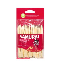 SAMURAI Dekorativni štapići za ražnjiće od bambusa 10cm 40/1