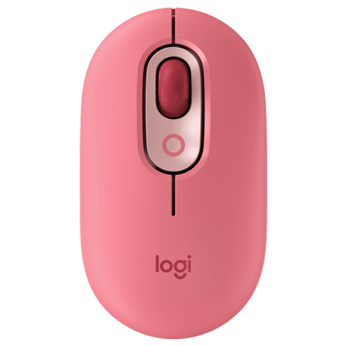 Logitech Pop Mouse Heartbreaker Bežični miš (Roze)